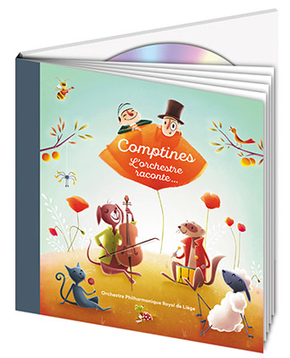 Livre-CD « Comptines, l’orchestre raconte … »