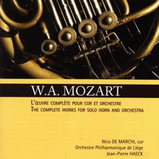 MOZART - L'œuvre complète pour cor et orchestre
