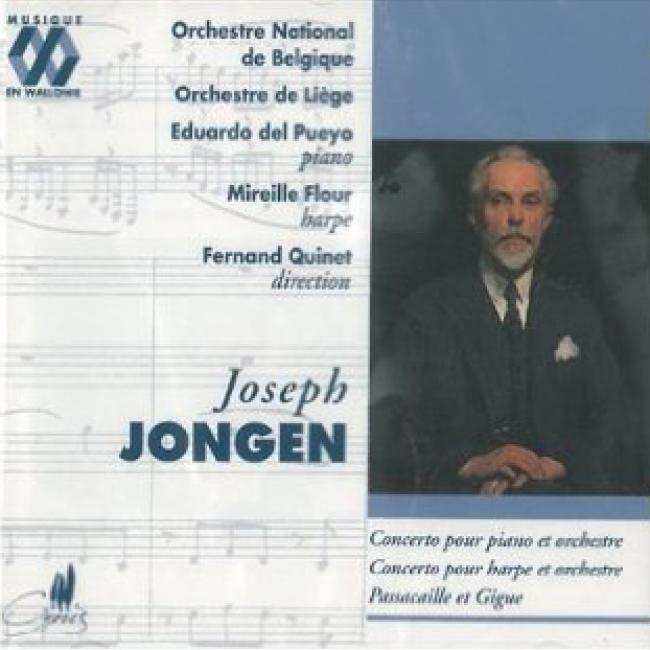Jongen - Concerto pour harpe - Orchestre de Liège - Fernand Quinet