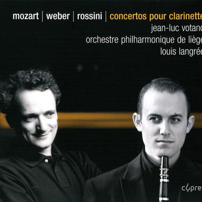 MOZART - WEBER - ROSSINI : Concertos pour clarinette