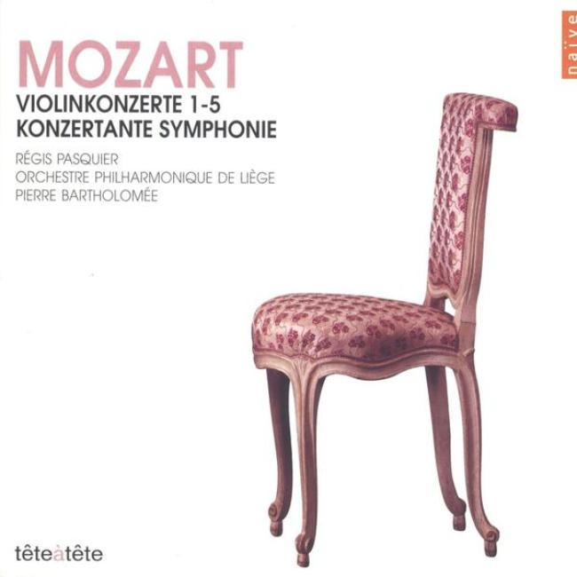 MOZART - Concertos pour violon - OPRL - Liège - Bartholomée