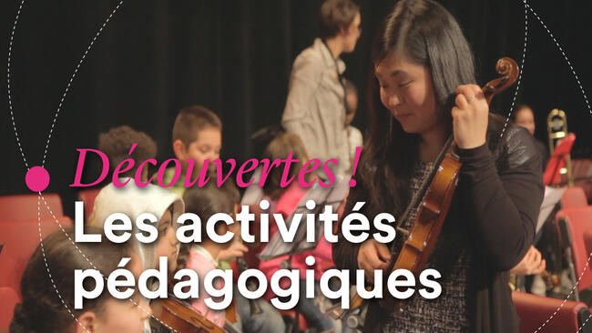 Les activités pédagogiques