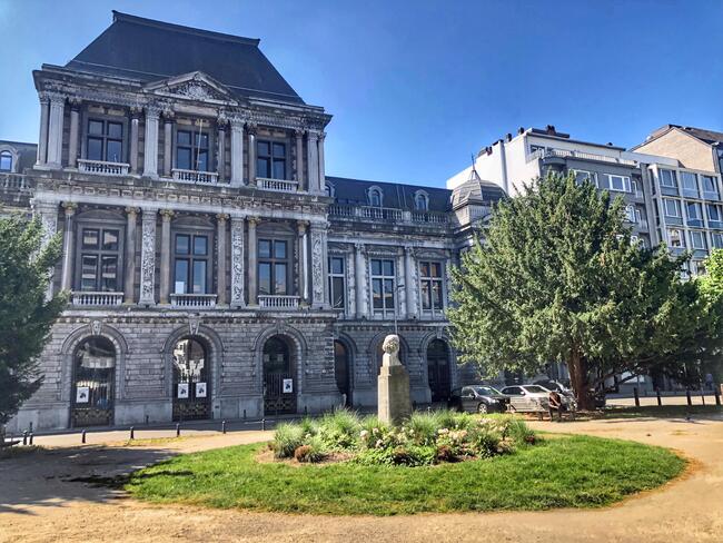 Façade de la Salle Philharmonique de Liège