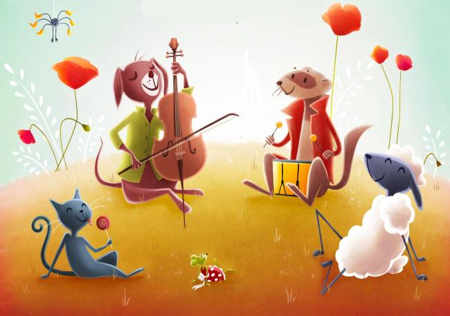 animaux de l'orchestre