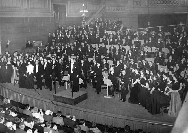 Fernand Quinet et l'Orchestre de Liège