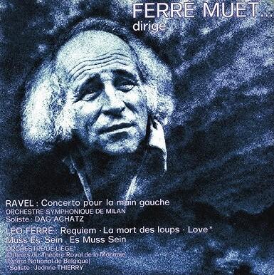 Léo Ferré et l'Orchestre Philharmonique Royal de Liège