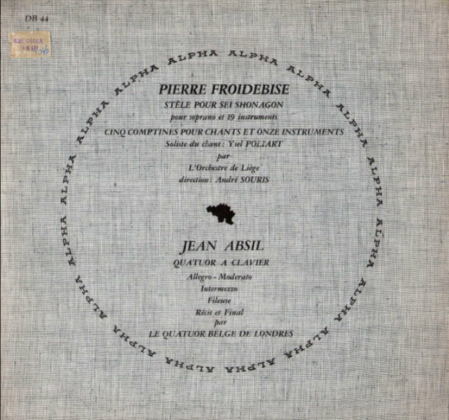 Froidebise OPRL