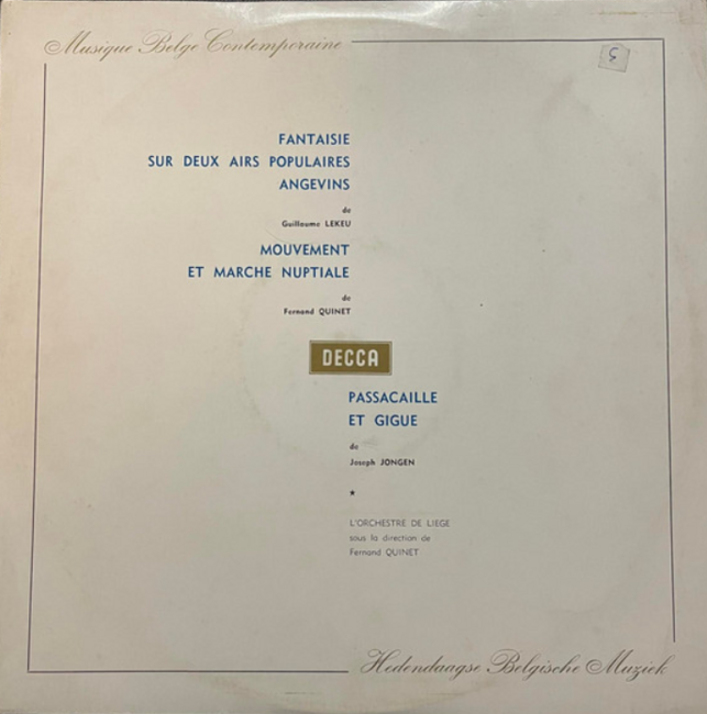 DEcca orchestre de Liège