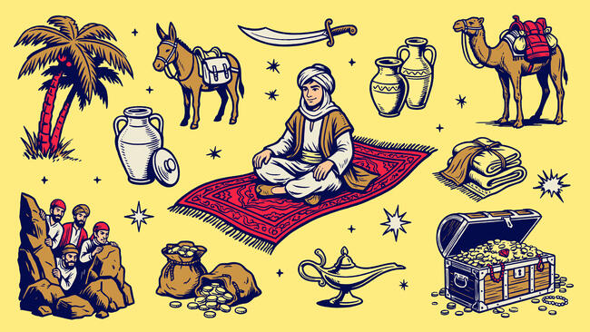 Ali baba pour les enfants